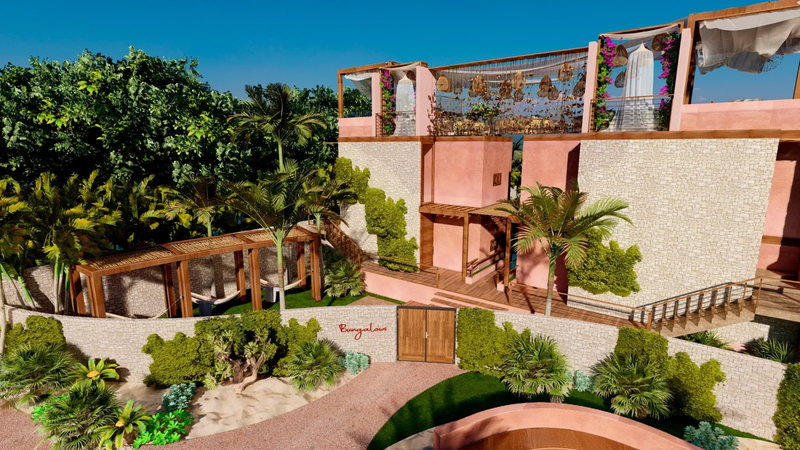 Flamante Beach Club zona de playa
