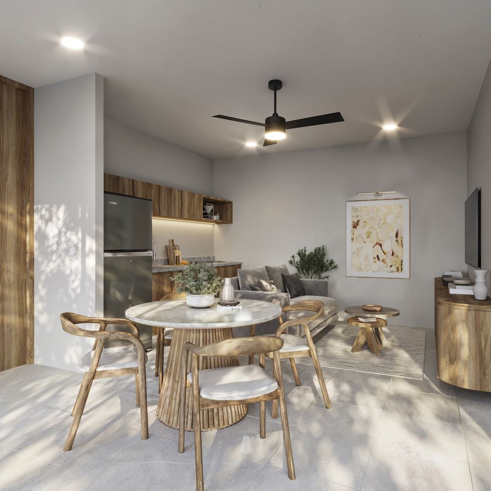 Interior Estudio 44m² ZITÁ