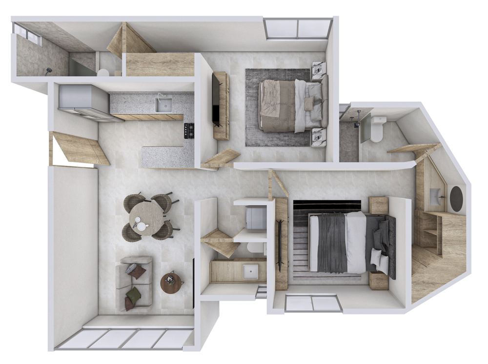 Plano 77m² ZITÁ